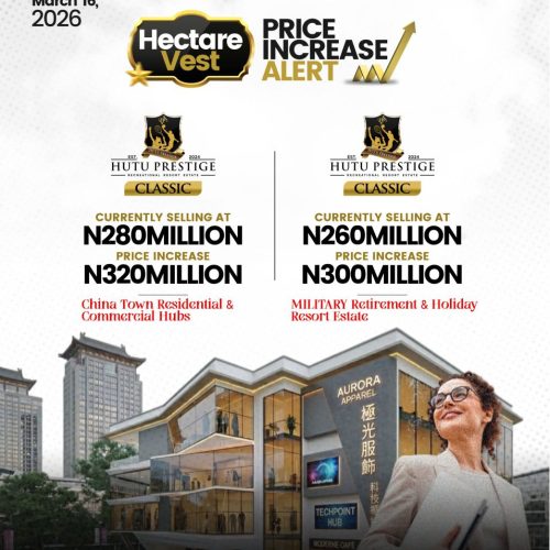 Hutu Prestige Price Increase Alert 2026 – Secure Your Investment Before March 16