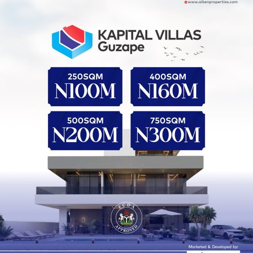 Kapital Villas Guzape – Luxury Living in the Heart of Abuja