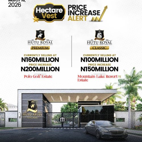 Hutu Royal Price Increase Alert 2026 – Polo & Mountain Lake Resort Estate Investment Opportunity
