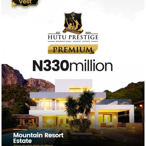 Own a Piece of Luxury at Hutu Prestige – Mountain Resort Estate (₦330 Million)