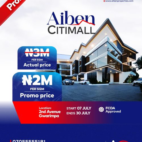 Big Opportunity: Own a Space at Aiben Citimall, Gwarinpa – Now at Promo Price!